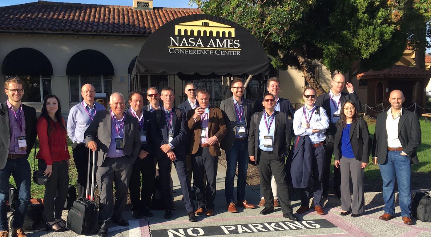 Space Mission 3 visiting NASA's AMES Research Facility