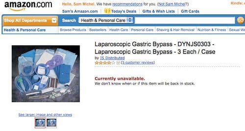 Laparoscopic Gastric Bypass