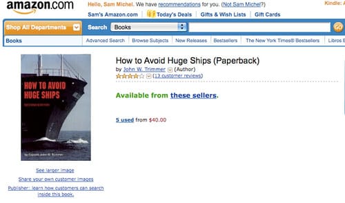 How to Avoid Huge Ships (Paperback)