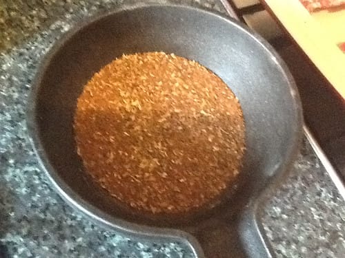 Dry Rub Mix Ground