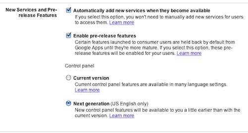 Enable pre-release features